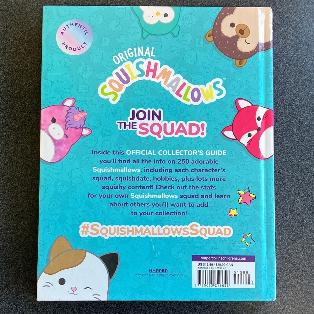 Squishmallows official Collector's Guide - hardcover - Picture 2 of 16